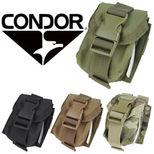 Condor MA15 Single Frag Grenade Pouch- OD Green/ Black/ MultiCam/ Coyote Brown