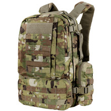 Condor 169-800 Tactical MOLLE Modular CONVOY Outdoor Hiking Backpack- Scorpion OCP