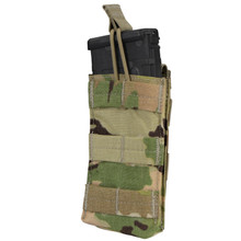 Condor MA18-800 Open Top Single Mag Pouch 5.56mm .223cal Rifle Magazine- Scorpion OCP