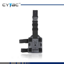 Cytac CY-DLP Drop Leg Platform - Compatible with all Cytac R-Defender Holsters, Double Magazine Pouch, Flashlight Holder, Handcuff Pouch with Tooth Gear
