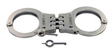 SAFARILAND HIATT BIG GUYS HINGE HANDCUFF NICKEL-SL-2054-H