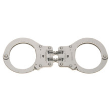 Peerless Model 801C Hinged Handcuff - Nickel Finish - PR-4801C