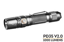 Fenix PD35 V2.0 LED Flashlight - 1000 lumens, 820 Feet, Batteries Not Included (2@CR123A or 1@18650)