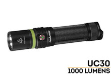 Fenix UC30 LED Rechargeable Flashlight 2017 Edition - 1000 lumens, 830 Feet, Batteries  Included (1@18650 or 2@CR123A)