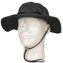 FOX OUTDOOR Boonie Hat Outdoor Hunting Military Fishing Hiking Hats Cap Headwear Black Size 7 3/4