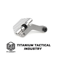 TTI AIRSOFT TTI-P0026-SV AAP-01 Folding Thumb Rest Sliver (Install Left Side for Right Handed)