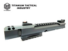 TTI AIRSOFT TTI-P0028-BK AAP-01 Scorpion CNC Upper Receiver Kit 4.5" with TDC Hop Up Kit (Black)