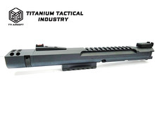 TTI AIRSOFT TTI-P0029-BK AAP-01 Scorpion CNC Upper Receiver Kit 6" with TDC Hop Up Kit (Black)
