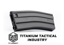 TTI AIRSOFT TTI-M0001 Airsoft Magazine (300 RDS) - Metal M4 / M16 Series HI-CAP for AEG Airsoft Gun