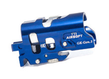 TTI AIRSOFT TTI-P0032-Blue Infinity Tokyo Marui Spec Gen3 Glock Airsoft One Piece Full CNC TDC Hop Up Chamber-Blue