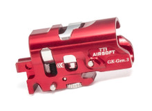 TTI AIRSOFT TTI-P0032-Red Infinity Tokyo Marui Spec Gen3 Glock Airsoft One Piece Full CNC TDC Hop Up Chamber-Red