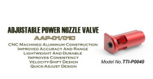 TTI AIRSOFT TTI-P0040 Full CNC Adjustable Power Nozzle Valve for AAP-01 Airsoft