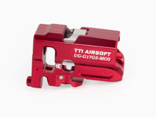 TTI AIRSOFT Umarex (GHK) G17 Gen5 MOS One Piece CNC TDC Hop Up Chamber-Red