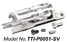 Copy of TTI AIRSOFT Hot Wheels TM Hi-Capa Zero Friction Lightweight Blowback Housing - Silver
