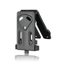 Cytac T-Quickads Clip Belt Clip Compatible with T-Defender Series Holsters, Double Magazine Pouch, Mega-Fit Holster, Flashlight Holder, Handcuff Pouch with Tooth Gear