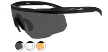 WILEY X SABER ADVANCED GREY/CLEAR/RUST/MATTE BLACK FRAME