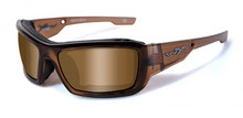 WILEY X KNIFE POL BRONZE LENS/BROWN CRYSTAL FRAME