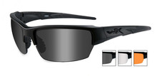 WILEY X SAINT GREY/CLEAR/RUST/ MATTE BLACK FRAME