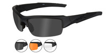 WILEY X VALOR GREY/CLEAR/RUST/ MATTE BLACK FRAME