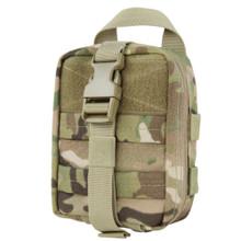 Condor 191031-008 Molle Tactical Rip-Away Lite EMT Pouch- MultiCam