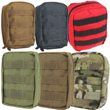 Condor MA21 Molle Tactical EMT Medic First Aid Pouch- OD Green/ Black/ MultiCam/ Red/ Coyote Brown