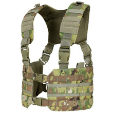 Condor MCR7-800 MOLLE Tactical Ronin Chest Rig Split Chest Rig Vest - Scorpion OCP