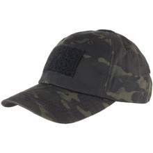 Condor TC-021 Tactical Cap Operator Shooter SWAT Military Hat - MultiCam Black