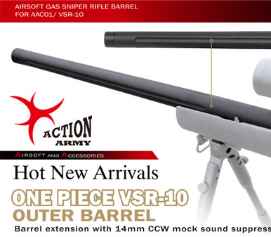 Action Army VSR10 One Piece Bull Barrel