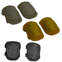 Condor KP2 Knee Pads Tactical Combat Easy Buckle On Straps Protection Pads- OD Green/ Black/ Coyote Brown