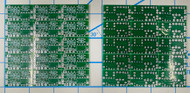DAPD Bare board, front and back panel of 15