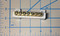 top view - this bus bar can terminate 7 12Ga wires
