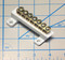 side view - this bus bar can terminate 7 12Ga wires