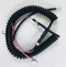 Handset cord with spade lugs (NOT modular) available in 6 and 12' lengths