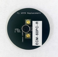 The F1 Transmitter replacement has pads for several low cost electret microphones, available from Jameco.  We like the EM-60C-R