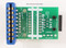 RJ45 to Tortoise Adapter using Improved RJ45 board (use an 8 position Sullins connector in place of Molex),  Note 3.5mm terminal for frog switching.