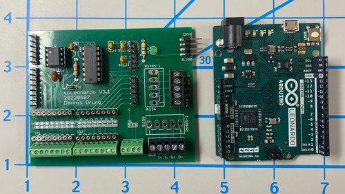cpNode Leonardo with Leonardo (not included) for reference