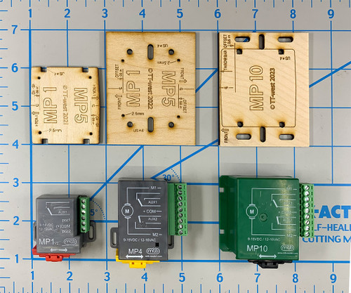 MP Evaluation Kit with MP1,MP4,MP10 and mounting adapters: MP1/5 Tortoise, MP1/5 New, MP10 New