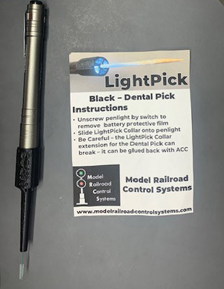 LightPick Black Dental Pick