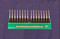 0.156 Molex adapter.  Molex adapter plugs into 16 i/o positions on an IOX16 and adapts to the classic CMRI connector