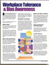 E094 Workplace Tolerance and Bias Awareness