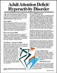 Image for Adult Attention/Hyperactivity Disorder (AD/HD)
