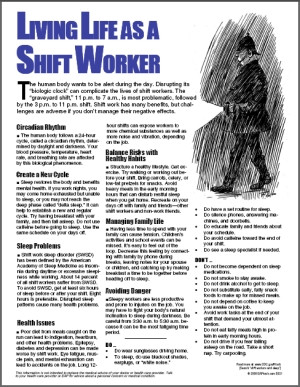 Image for Living Life as a Shift Worker