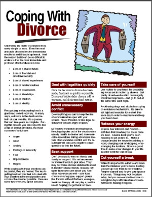 Image for Coping with Divorce
