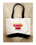 POMP tote bag. Gorgeous canvas tote fits everything!  durable fabric will last! FREE earrings with purchase
