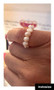 Beautiful and affordable Freshwater Pearl set by All Moments of Korea. This is a necklace and ring set that is genuine freshwater pearls. Lobster clasp closure, Length:14.5in-17in. You will not regret this set. The ring is a stretch base so it will fit most fingers. Approx stretch from a 4- a 6.5 safely. If it does not fit your size, save it for a gift! It comes with the necklace during this promotion! 