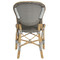 Isabell Outdoor Bistro Side Chair - Back