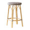 Simone Counter Stool, Cappuccino with White Dots
