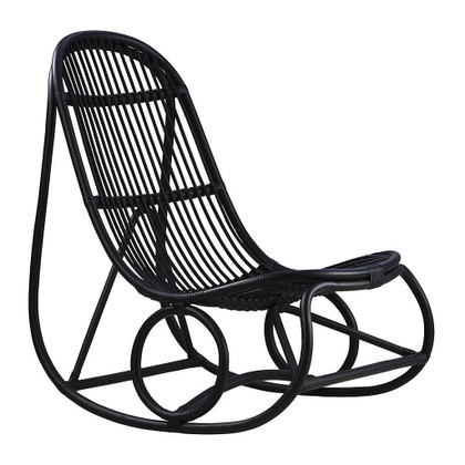 Nanny Rocking Chair, Black