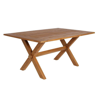 Colonial Teak Table  63 x 39 in