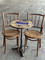 20" Esprit Edouard French Bistro Table with Cast Iron Base